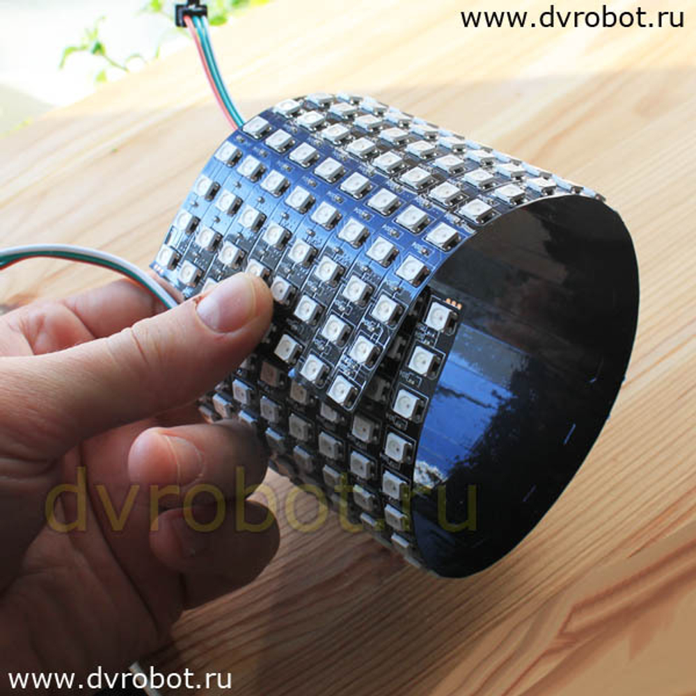 Матрица RGB WS2812B 8*32