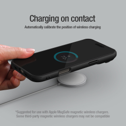 Чехол от Nillkin на iPhone 16 Pro Max с металлической откидной крышкой, серия CamShield Prop Magnetic Case ( с поддержкой беспроводной зарядки MagSafe)