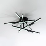 Потолочный светильник LED4U L5115-5 BK