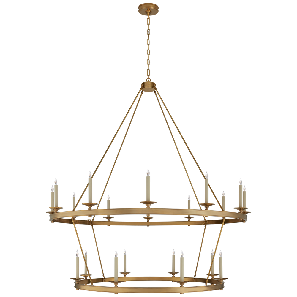 Люстра Visual Comfort Launceton XXL Two Tiered Chandelier