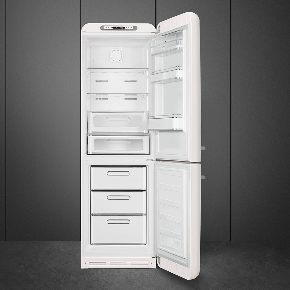 Отдельностоящий двухдверный холодильник Smeg FAB32RWH5