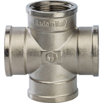 Крестовина STOUT никелированная 1 1/4"