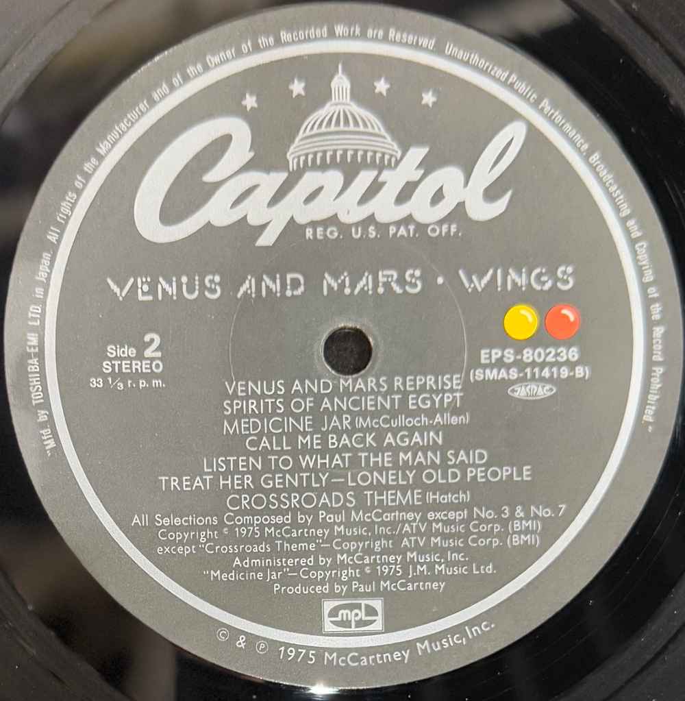 Виниловая пластинка Wings – Venus And Mars LP