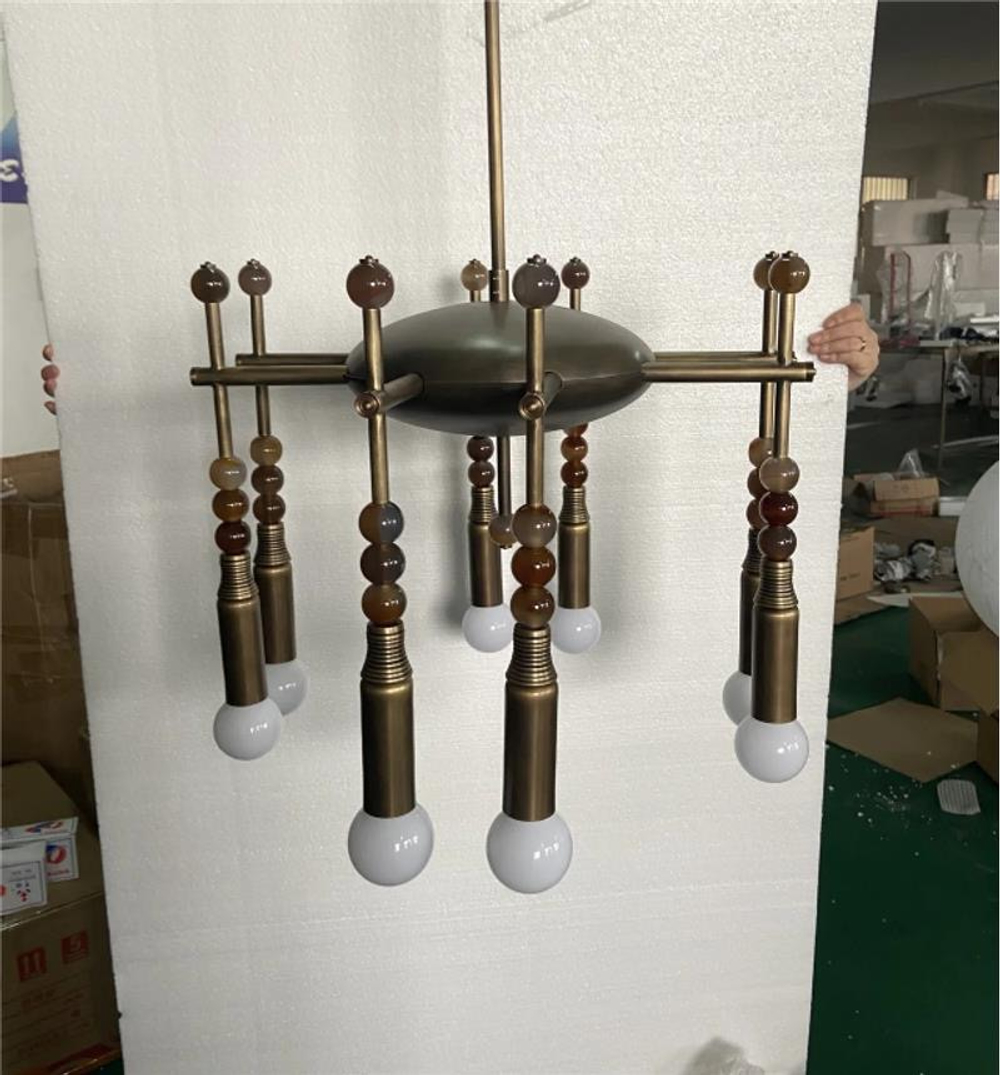 Chandelier Talisman by Apparatus (6 lampshades)