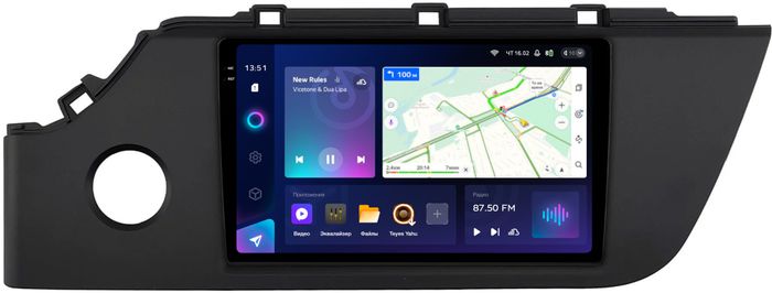 Магнитола для KIA Rio 4, Rio X 2020-2022, Solaris KRS/KRX 2024+ - Teyes CC3-2K QLed Android 10, Быстрая, SIM-слот, CarPlay