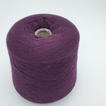 Пряжа Zegna Baruffa Cashwool 2/30 (100% мериносовая шерсть гребенная),1500м/100гр, баклажан