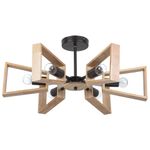 Потолочная люстра Arte Lamp BRUSSELS A8030PL-6BK