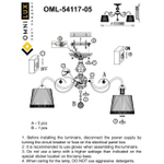 Потолочная люстра Omnilux Campovaglio OML-54117-05
