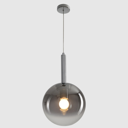 Светильник подвесной Crystal Lux ECLIPSE SP1 D200 CHROME