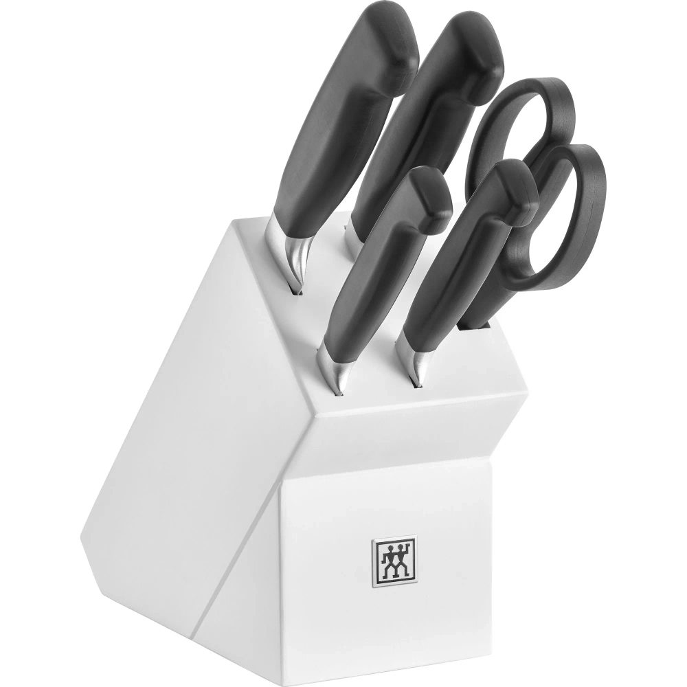 Zwilling Набор из 4 четырех звездных ножей в блоке + ножницы EAN 4009839537462