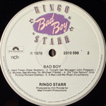 Ringo Starr - Bad Boy (Скандинавия 1978г.)