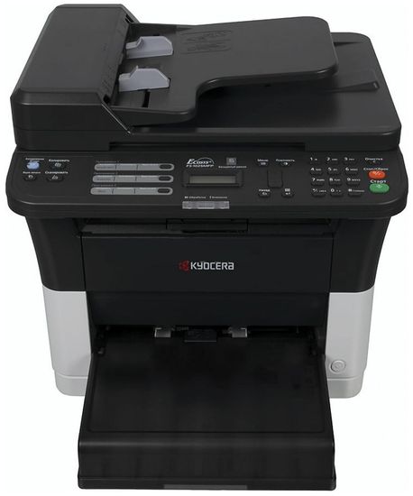 МФУ лазерное KYOCERA FS-1025MFP 3 в 1, А4, 25 стр./мин, 20000 стр./мес, дуплекс, АПД, сетевая карта, 1102M63RU2