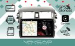 Магнитола для Toyota Corolla E150 2007-2012 (большая рамка) - Vaycar VA77-0063 на Android 13, Быстрая, 4G SIM-слот