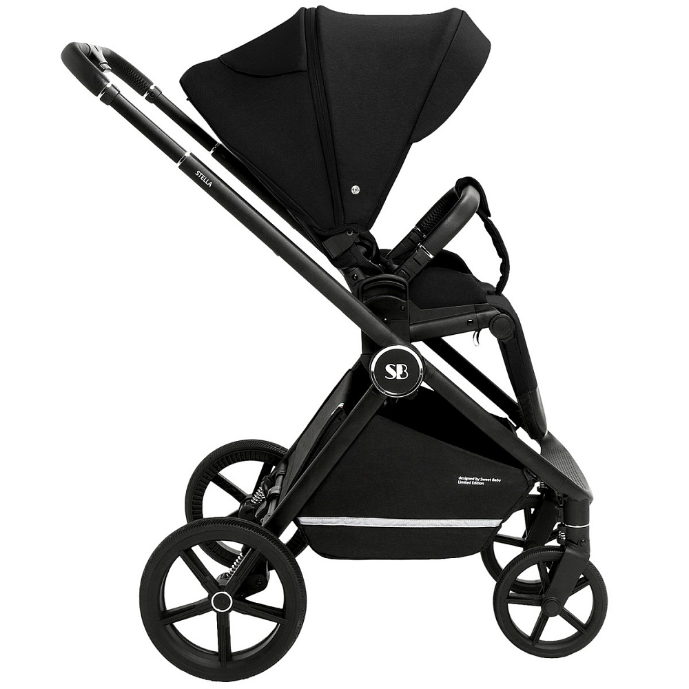 Коляска 3 в 1 Sweet Baby Stella + автокресло Premier Grey Black