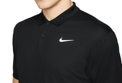 Мужское теннисное поло Nike Court Dri-Fit Pique Polo M - черный