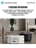 WiFi реле NEURACUBE BASIC, 16А/3520Ватт (Работает с Алисой)