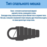 Спальный мешок одеяло, 220х75 см, 2 сл, ПЭ, холлофайбер, Bestway, шт