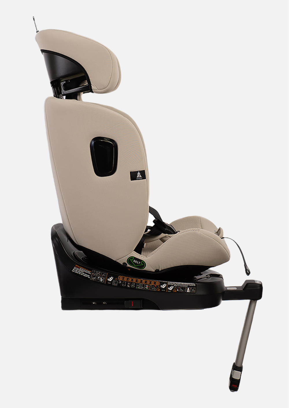 Peppy Автокресло UNOfix beige бежевый 0-36
