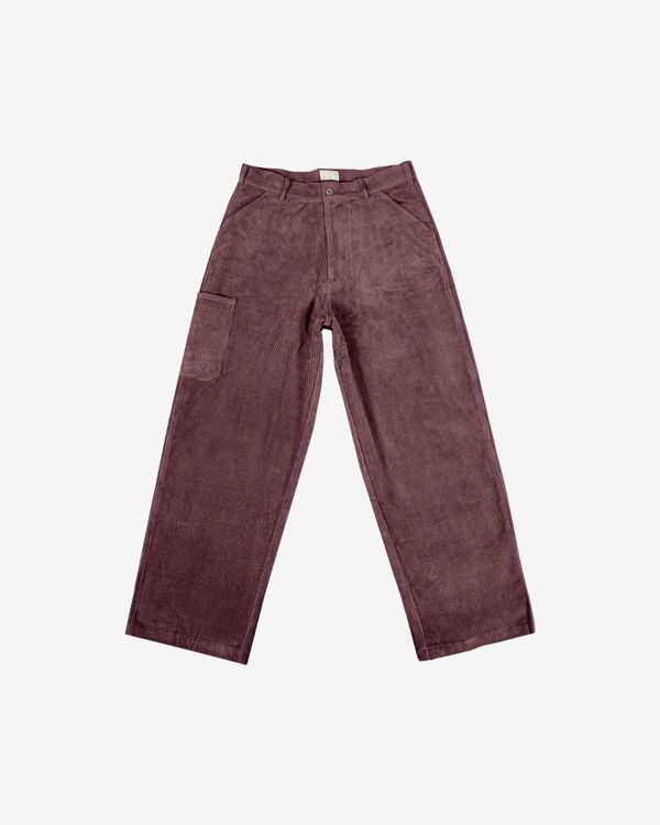 Брюки Cord work pants brown - фото 1