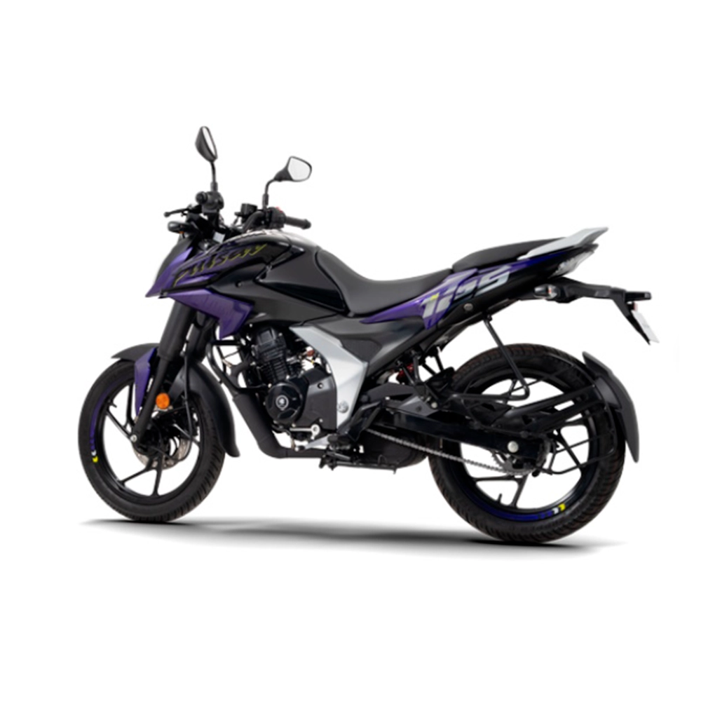 Мотоцикл Bajaj Pulsar N125 фиолетовый