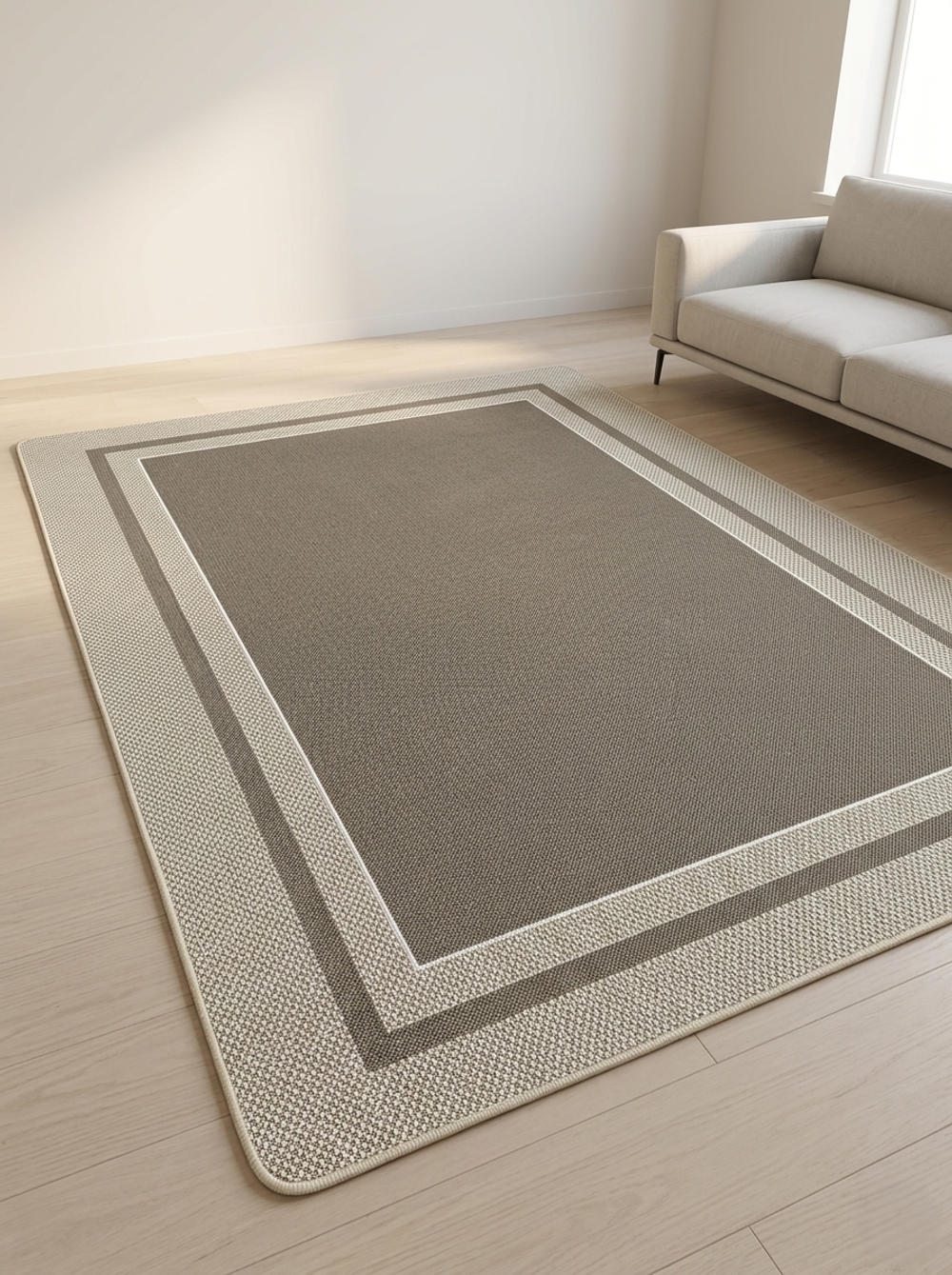 ZALEL Коврик придверный Zalel 80x120 арт. 3015 бежевый (Beige) 1/6