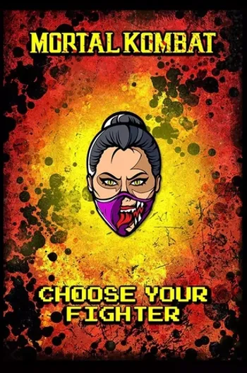 Металлический пин «Mortal Kombat: Mileena»