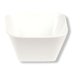 Салатник 800 мл 15*15 см h7,5 см квадратный белый фарфор P.L. Proff Cuisine [6]