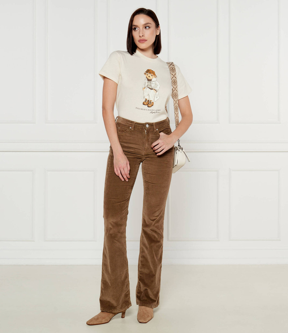 Футболка POLO RALPH LAUREN - экрю(211947961)