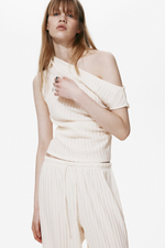 Брюки-баллоны из текстурированного джерси - H&M