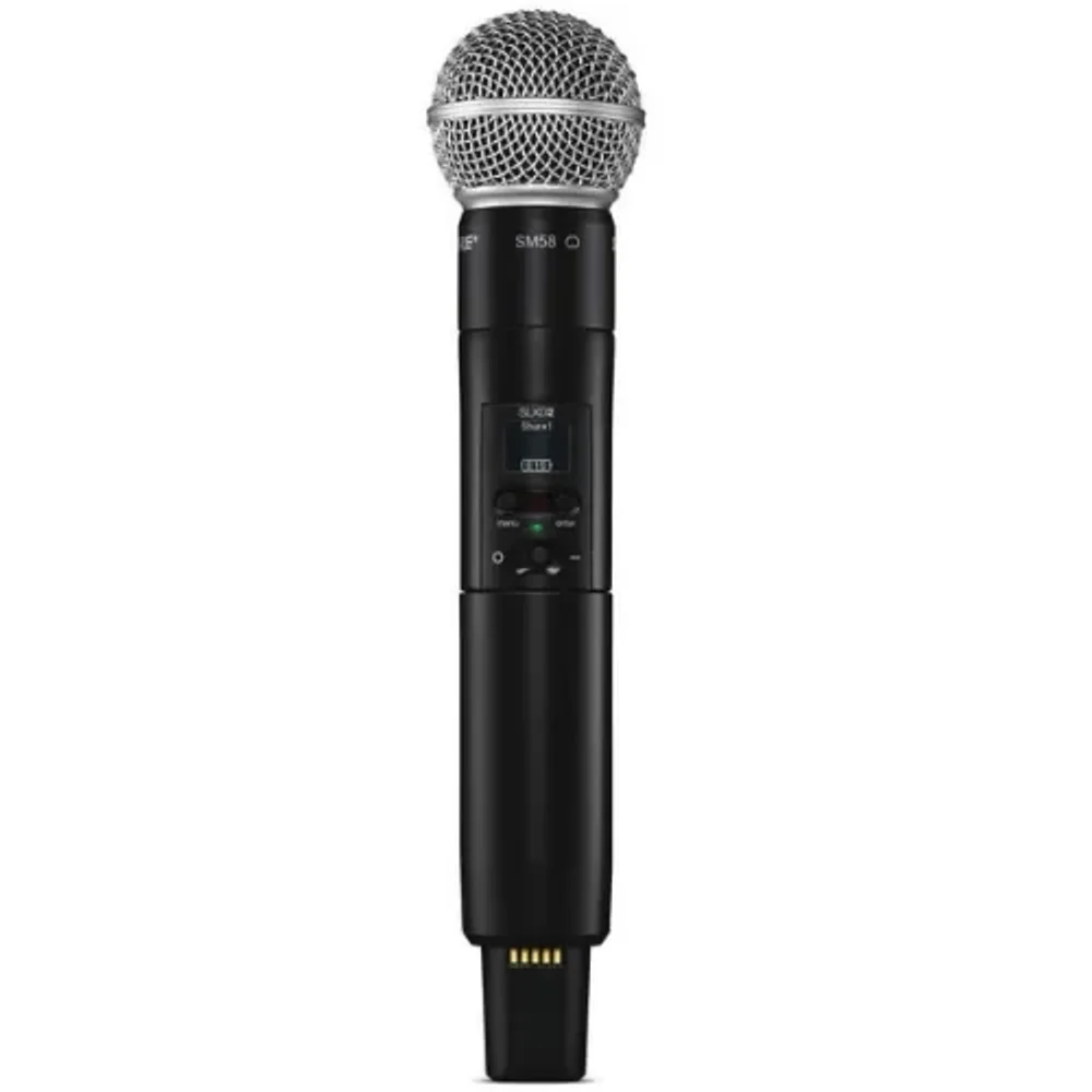 Shure SLXD24E/SM58 — Цифровая вокальная радиосистема с микрофоном SM58