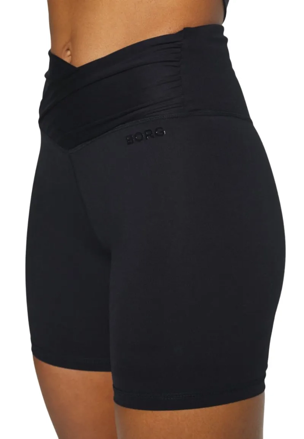 Женские теннисные шорты Bj_rn Borg Studio Cross Shorts - black beauty