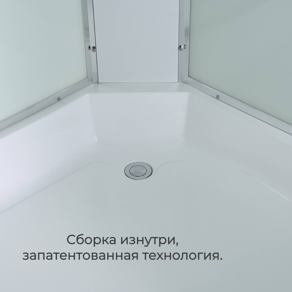 Душевая кабина AvaCan (АваКан) EM3090LEDT прозрачная