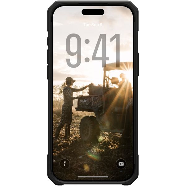 Чехол Uag Monarch Pro Case для iPhone 17 Pro Max, Синий | Forged Carbon Fiber/Blue
