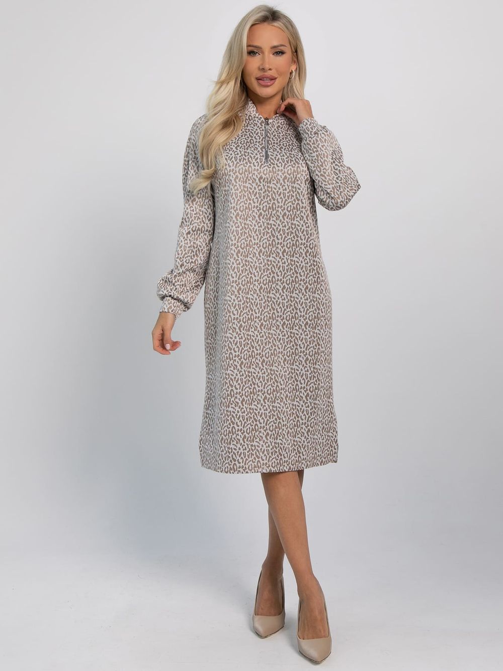 Платье Изящный образ (бежевое) П16041-19М LT Collection