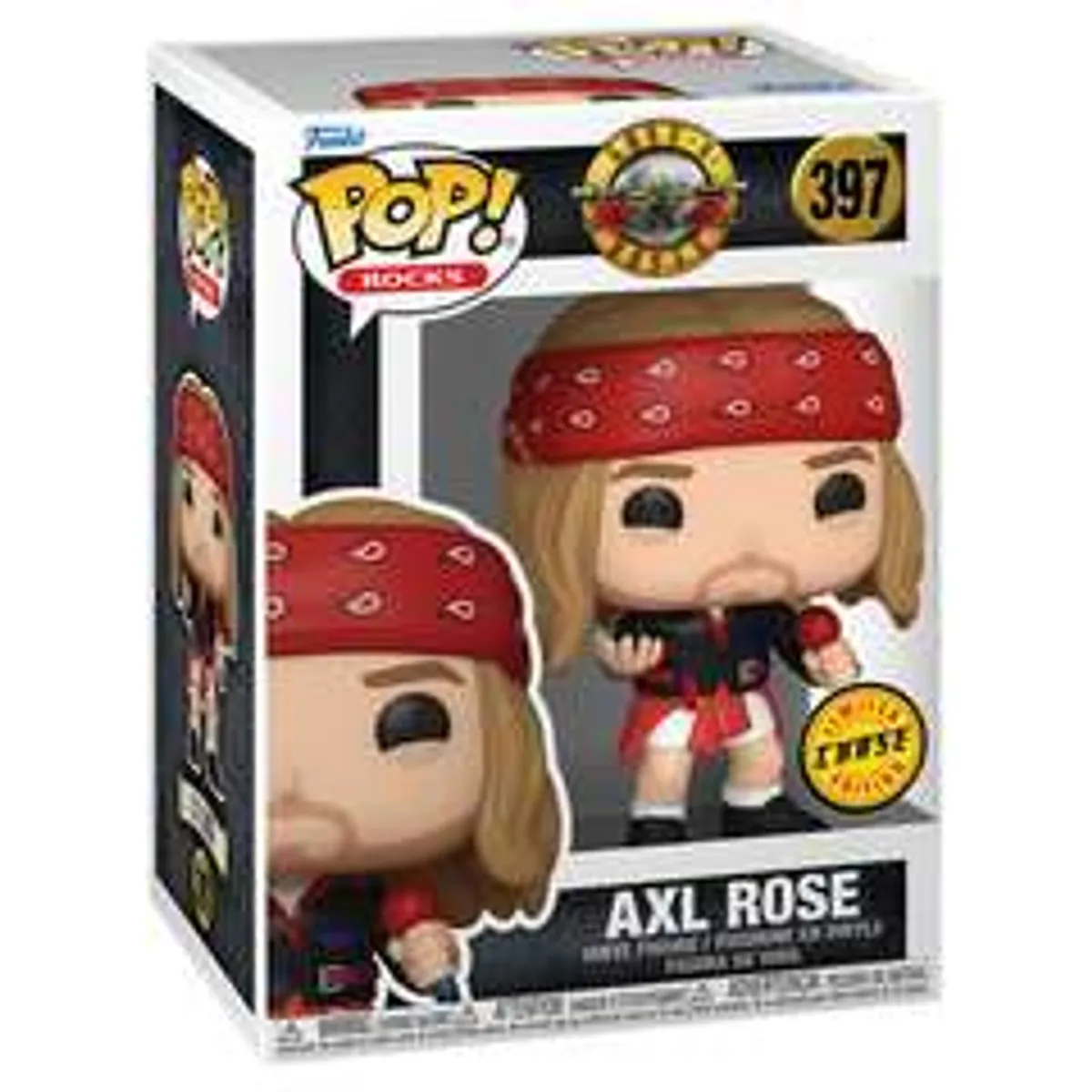 Funko POP! Guns N' Roses: Axl Rose (Chase Exc) (397)
