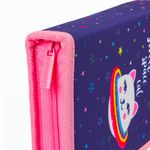 Пенал BRAUBERG, 1 отделение, ткань, 20х14 см, "Space Cat", 229278