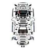 Обвес переделка в стиле 9Y0.2 рестайлинг 2024+ для PORSCHE CAYENNE 958.1 / 958.2 2011–2018