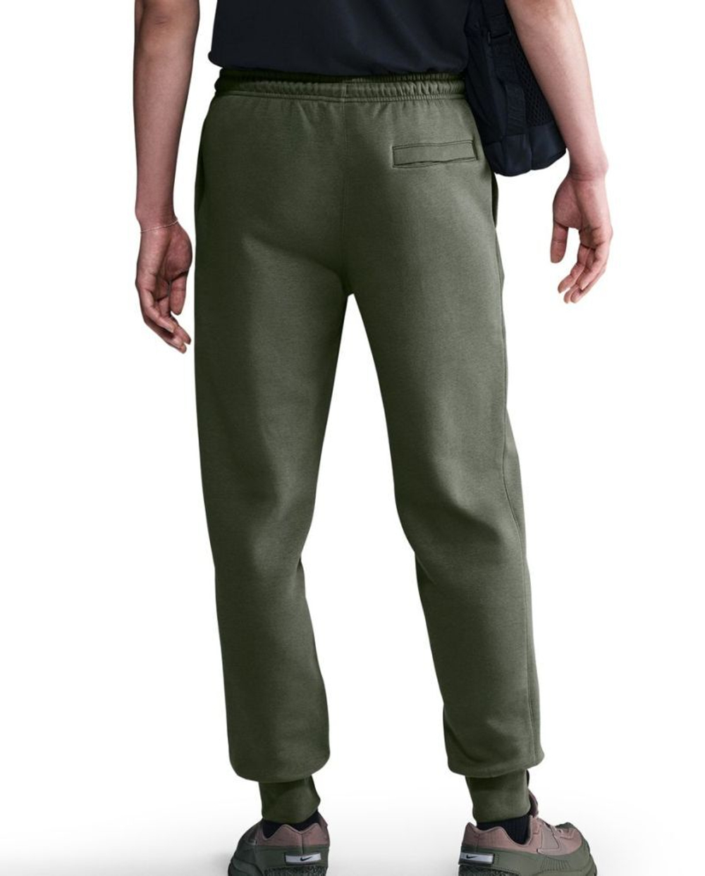 Теннисные брюки Nike Club Jogger - medium olive/medium olive/white