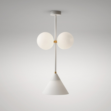 Подвес Atelier Areti Axis Cone and Globes (glass)