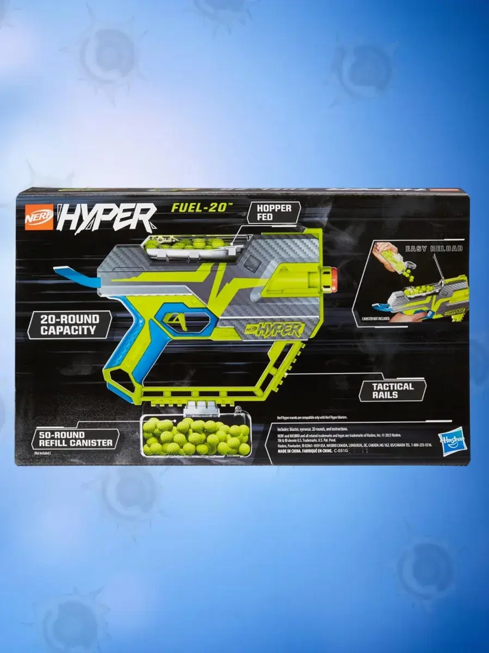 Бластер Нерф Hyper Fuel 20 F1649