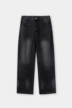 Джинсы SHMOT ''GRUNGE OBLIQUE'' Черный