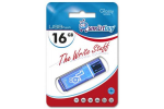 Флеш-накопитель Smartbuy Glossy series 16GB Blue, синий