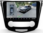 Магнитола для Nissan Qashqai 2014-2022 (кондиционер) - Teyes CC3-2K-360 на Android 10, Быстрая, 2K QLED, CarPlay, 4G SIM-слот, 4 камеры в комплекте