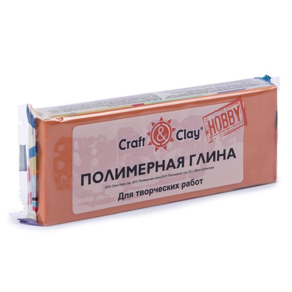 Полимерная глина 250 г, 1023 терракота, Craft&Clay CCH