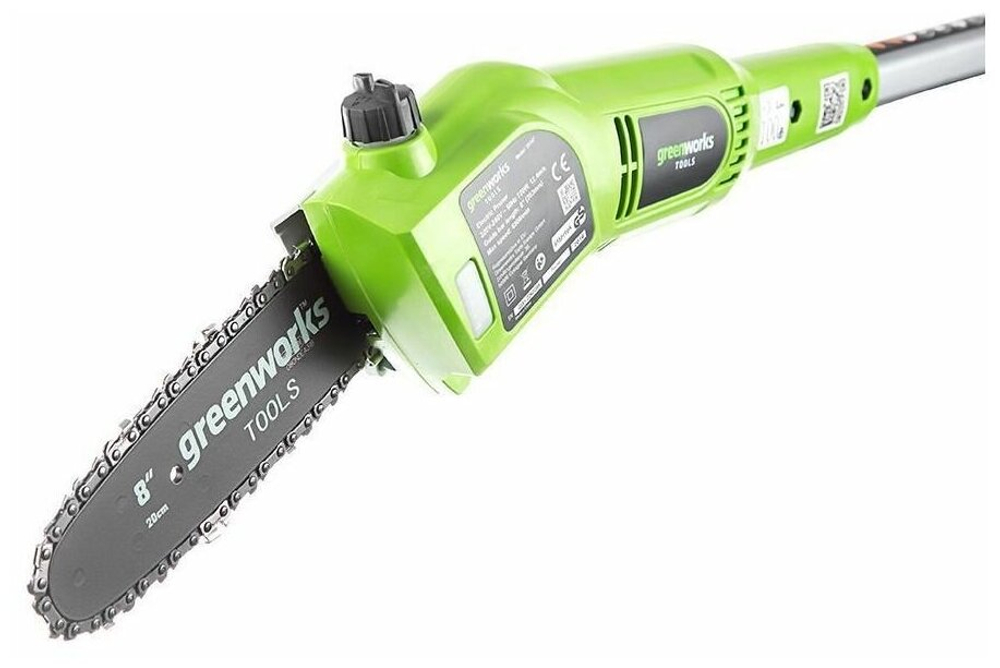 Высоторез электрический удлиненный GREENWORKS GPS7220 720Вт,46см,3/8-1,3-33,макс.длина 255см (20147)