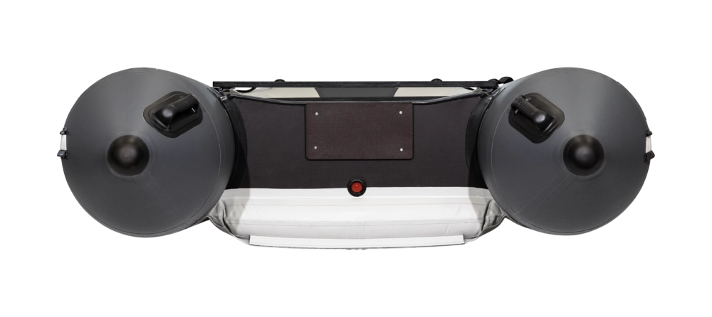 Лодка Таймень NX 3600 НДНД PRO, 3600*1680*465 мм., цвет серый - графит