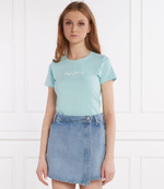 Футболка Pepe Jeans London - бирюзовый(PL505202)