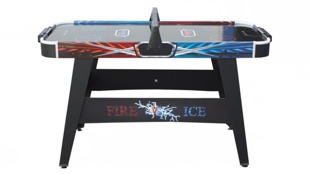 Игровой стол - аэрохоккей "Fire & Ice" 4ф