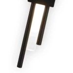 08431,19 Бра Диркс черный d8 h65 Led 6W (4000K)