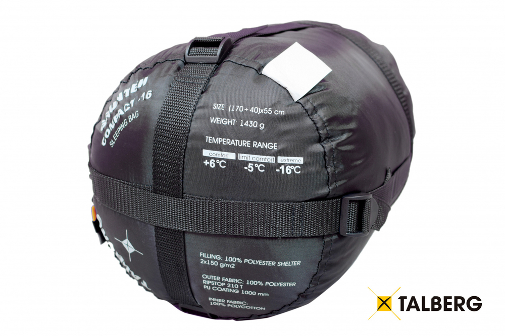 Спальный мешок Talberg Grunten -16С Compact